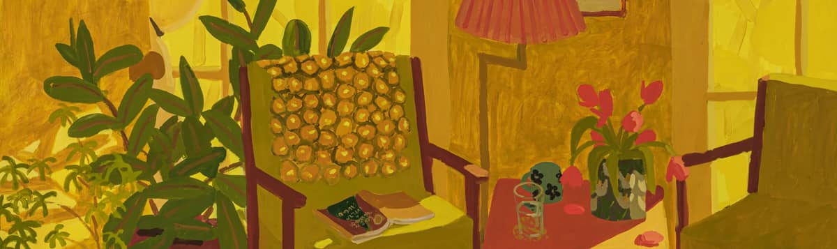 Therapy room with plants and chairs